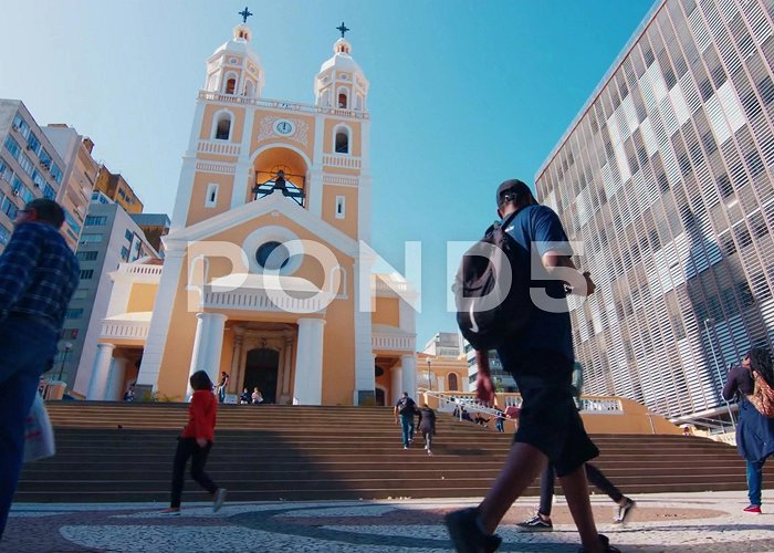 XV de Novembro Square FLORIANOPOLIS, BRAZIL - SEPTEMBER 2022: ... | Stock Video | Pond5 photo