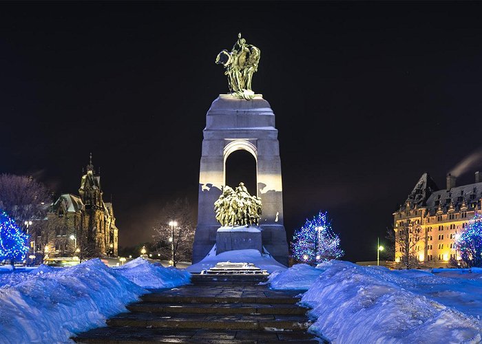 Confederation Square Christmas Lights - National War Memorial - Confederation Square ... photo