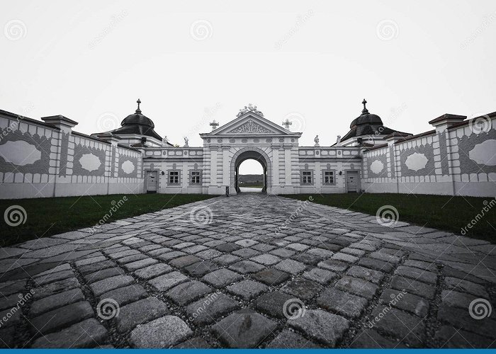 Herzogenburg Monastery Baroque Front Gate Entrance Portal Door at Stift Herzogenburg ... photo