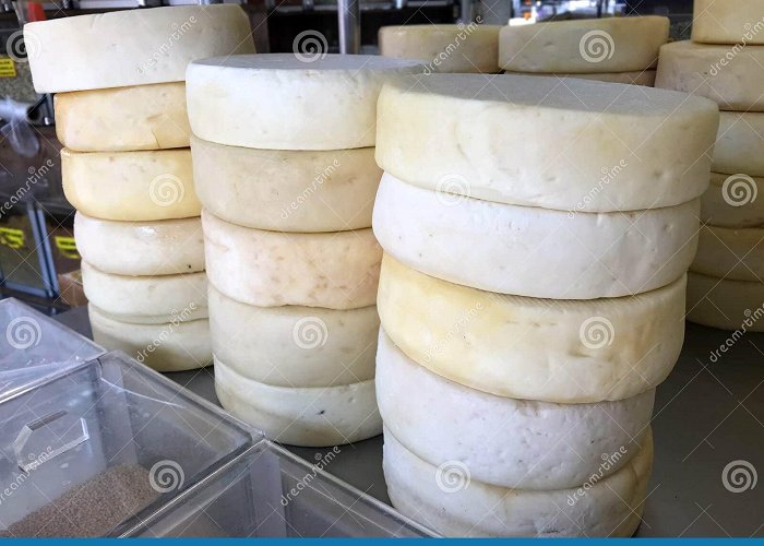 Central Market Canastra Cheese on the Shelf of a Store in Central Market of Belo ... photo