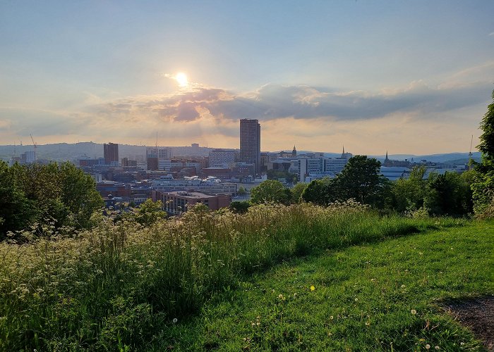 The Cholera Monument Last night's sunset from the cholera monument : r/sheffield photo