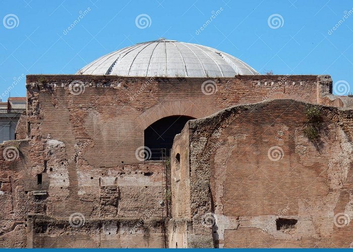 Diocletian Bath and the Octagonal Hall Rome - Dome of the Planetarium Stock Image - Image of dome, clean ... photo