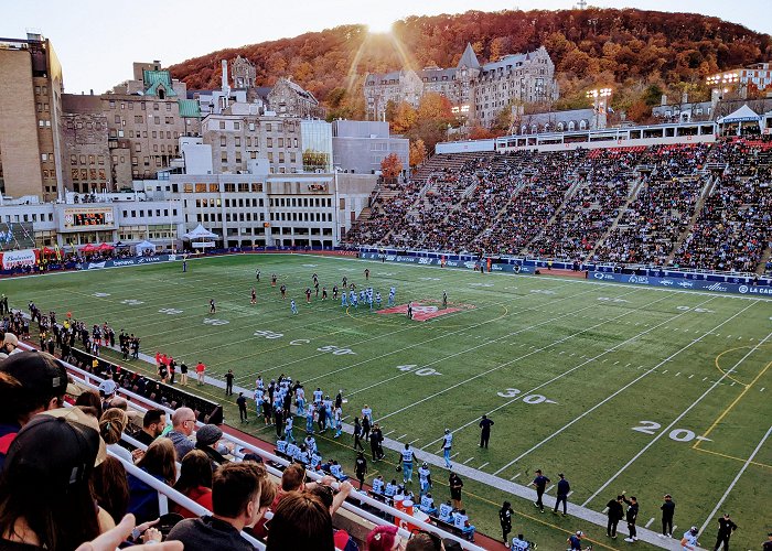 Percival Molson Stadium Beautiful view from Molson Stadium this weekend : r/montreal photo