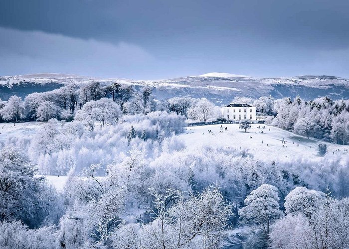 Barnetts Demesne Download wallpaper winter, snow, house, Park, Northern Ireland ... photo