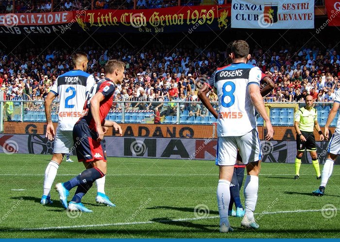 Luigi Ferraris Stadium Football Scenes during the Italian Serie a Match Genoa - Atalanta ... photo