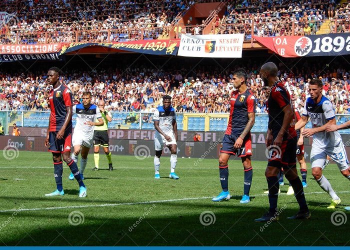 Luigi Ferraris Stadium Football Scenes during the Italian Serie a Match Genoa - Atalanta ... photo