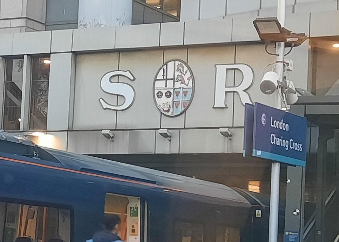 Charing Cross Railway Station What is this at Charing Cross Station? : r/london photo