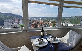 Luxury Apartment With A Stunning View, Free Parking Tuzla Exterior photo