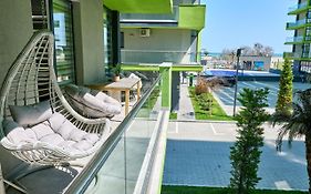 Bamboo Sea View Apartment Alezzi Spa Pools Parking Mamaia Exterior photo