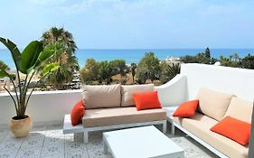 Ferienwohnung Roof Top Pied Dans L'Eau Panoramic View, 80 Meters From Seaside Hammamet Exterior photo