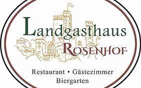 Hotel Landgasthaus Rosenhof Trechtingshausen Exterior photo