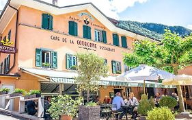 Hotel Auberge Communale De La Couronne Yvorne Exterior photo