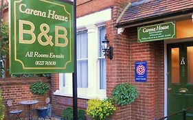 Bed and Breakfast Carena House Canterbury Exterior photo