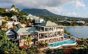 Villa Beautiful 3 Story 8,000 Sq Ft Oceanside Mansion Nevis Exterior photo