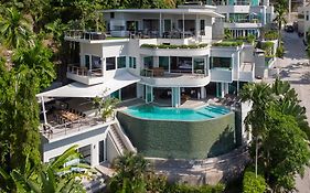 Villa Beyond 9 Bedroom Fully Staffed Seaview Villa Strand Bang Tao Exterior photo