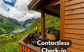 Villa Fossen Camping Geiranger Exterior photo