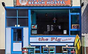 The Flying Pig Beach Hostel Noordwijk Exterior photo