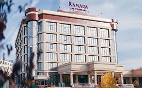 Hotel Ramada By Wyndham Schymkent Exterior photo