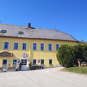 Hotel Pension&Gasthof Erbgericht Höhenlage 850m Marienberg Exterior photo