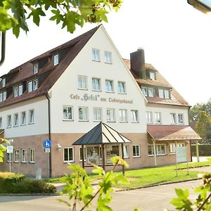 Hotel am Ludwigskanal Wendelstein Exterior photo