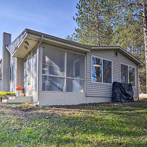 Villa Riverfront Grayling Retreat With Fire Pit And Dock! Bucks Exterior photo