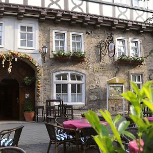 Hotel Brauhaus Zum Löwen Mühlhausen Exterior photo