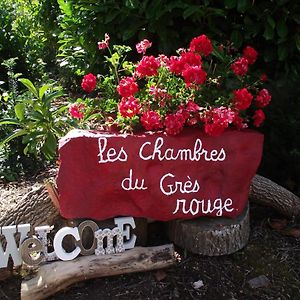 Chambres Du Gres Rouge De Beauval Exterior photo