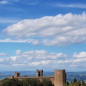 Ferienwohnung Casa Per L'Osticcio Vista Sulla Val D'Orcia Montalcino Exterior photo