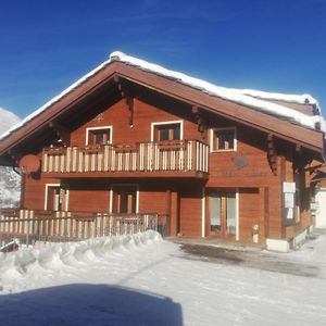 Ferienwohnung Chalet Adler Grächen Exterior photo