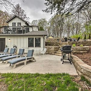 Villa Big Cedar Lake House Views, 100 Ft To Water! Hartford Exterior photo