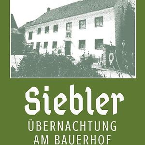 Siebler Übernachtungen am Bauernhof Wolnzach Exterior photo