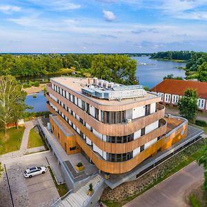 Das ELB Boardinghouse Hotel Restaurant Magdeburg Exterior photo