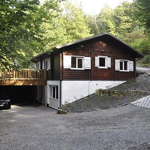 Villa Cosy Chalet In Odeigne With Jacuzzi Manhay Exterior photo