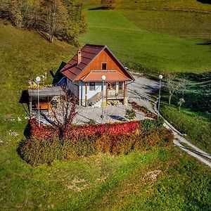 Valley View Holiday Home With Sauna Mrak Slap ob Idrijci Exterior photo