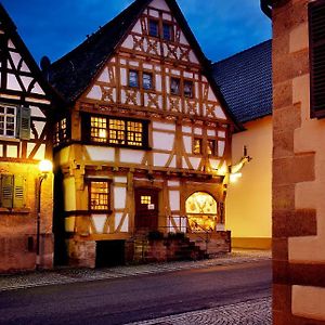 Hotel Restaurant Zum Nachtwächter Lienzingen Exterior photo