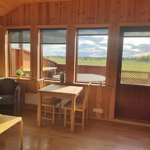 Villa Bright And Peaceful Cabin With Views & Hot Tub Selfoss Exterior photo
