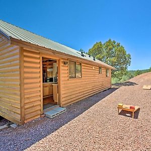 Villa Secluded Payson Cabin With Deck And Mogollon Rim Views Exterior photo
