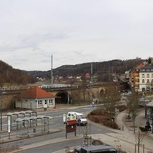 Ferienwohnung Elbtalblick Königstein im Deutschen Haus Exterior photo