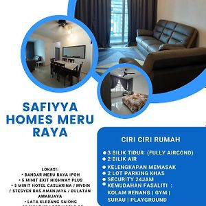 Safiyya Homes Meru Raya - Wifi/Netflix Ipoh Exterior photo
