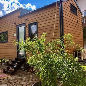 Ferienwohnung Tiny House mit Saunafass und Garten Brensbach Exterior photo