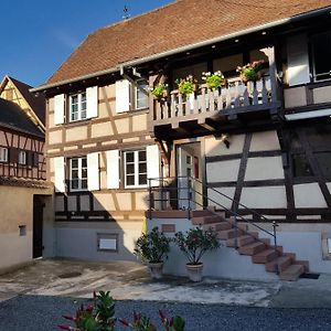 Bed and Breakfast Les Colombages Zellwiller Exterior photo