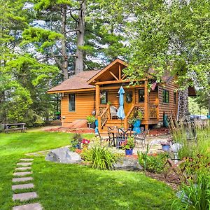 Villa Lakefront Cabin With Private Dock And Fire Pit! Minocqua Exterior photo