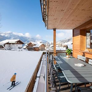 Ferienwohnung Chalet Stella Duplex Penthouse Wengen Exterior photo