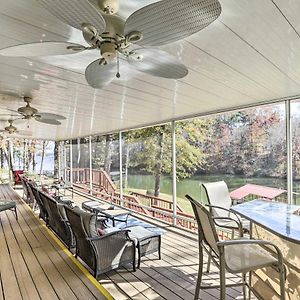 Villa Pet-Friendly Lakeside Retreat With Dock! Abbeville Exterior photo