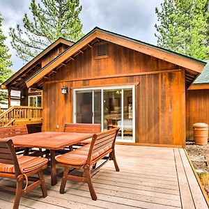 Lovely Tahoe Donner Cabin With Deck And Trail Access! Truckee Exterior photo