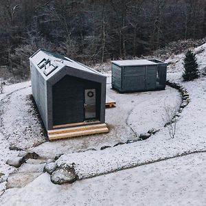 Ferienwohnung Cabin Westerwald Sauna Zubuchbar Niederdreisbach Exterior photo