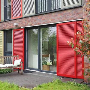 Ferienwohnung Schickes Wohnstudio mit Garten am Aasee Ibbenbüren Exterior photo