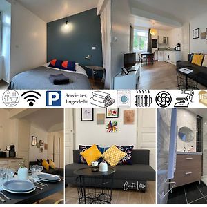 Ferienwohnung Tabi Appart ,Modern Chic Vs Free Parking,Wifi,Draps Thiers Exterior photo