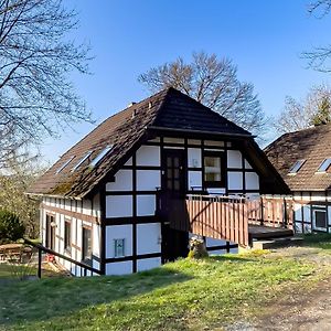 Ferienwohnung Ferienhaus Am Wald Frankenau Exterior photo