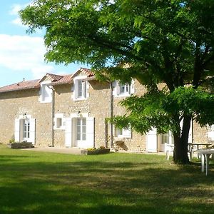 Villa Le Logis De L'Epinoux Jardres Exterior photo